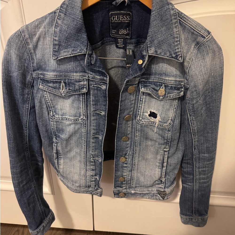 Guess distressed jacket